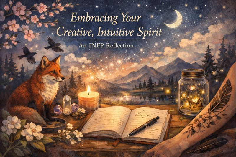 🌿 Embracing Your Creative, Intuitive Spirit: An INFP Reflection on Imagination and Grounding
